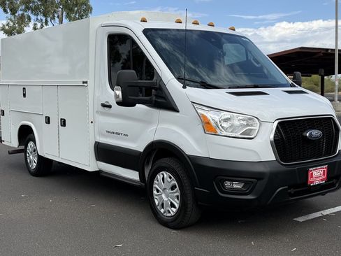 Used 2022 Ford Transit 350 w/ Interior Upgrade Package RWD image 22