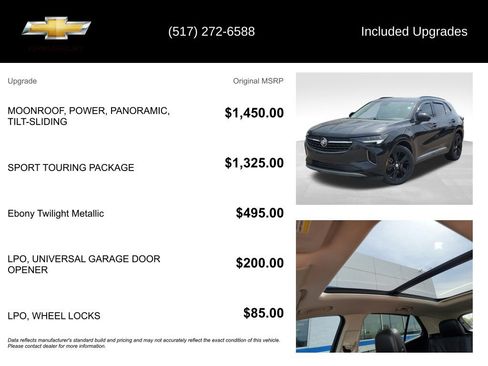 Used 2021 Buick Envision Essence w/ Sport Touring Package FWD image 5