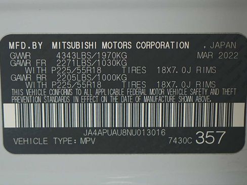 Used 2022 Mitsubishi Outlander Sport ES FWD image 30