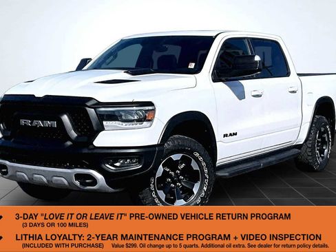 Used 2021 RAM 1500 Rebel w/ Leather & Sound Group AWD/4WD image 1