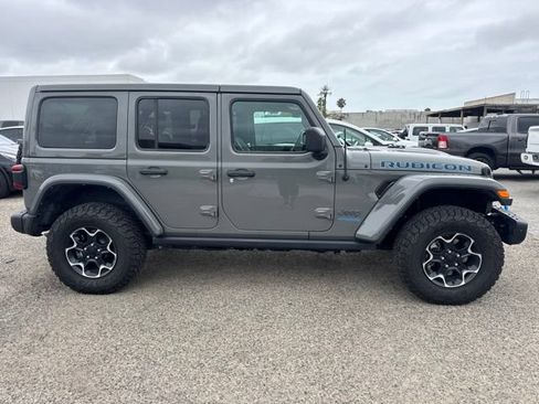 Used 2022 Jeep Wrangler Unlimited Rubicon 4xe w/ Steel Bumper Group AWD/4WD image 4