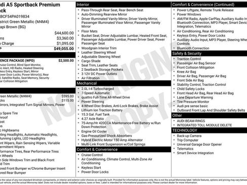 Used 2023 Audi A5 2.0T Premium w/ Convenience Package image 10