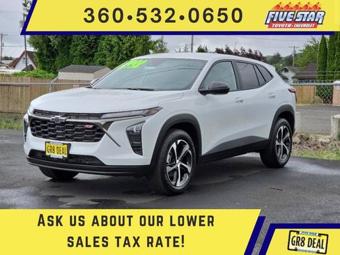 New 2026 Chevrolet Trax RS w/ Driver Confidence Package FWD image 1
