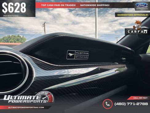 Used 2020 Ford Mustang GT Premium w/ Carbon Sport Interior Package RWD image 63
