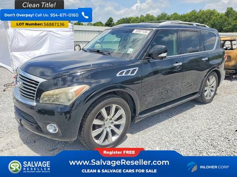 Used 2012 INFINITI QX56 2WD w/ Theater Pkg image 1