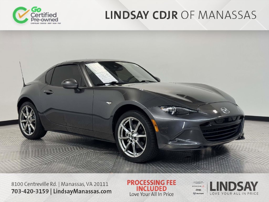 Used 2022 MAZDA MX-5 Miata RF Grand Touring w/ Weather Package RWD image 1