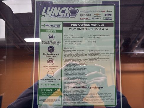 Used 2022 GMC Sierra 1500 AT4 w/ AT4 Premium Package image 48