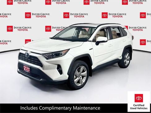 Used 2021 Toyota RAV4 XLE Premium AWD/4WD image 1