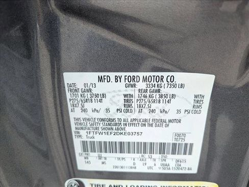 Used 2013 Ford F150 XLT w/ XLT Chrome Pkg image 18