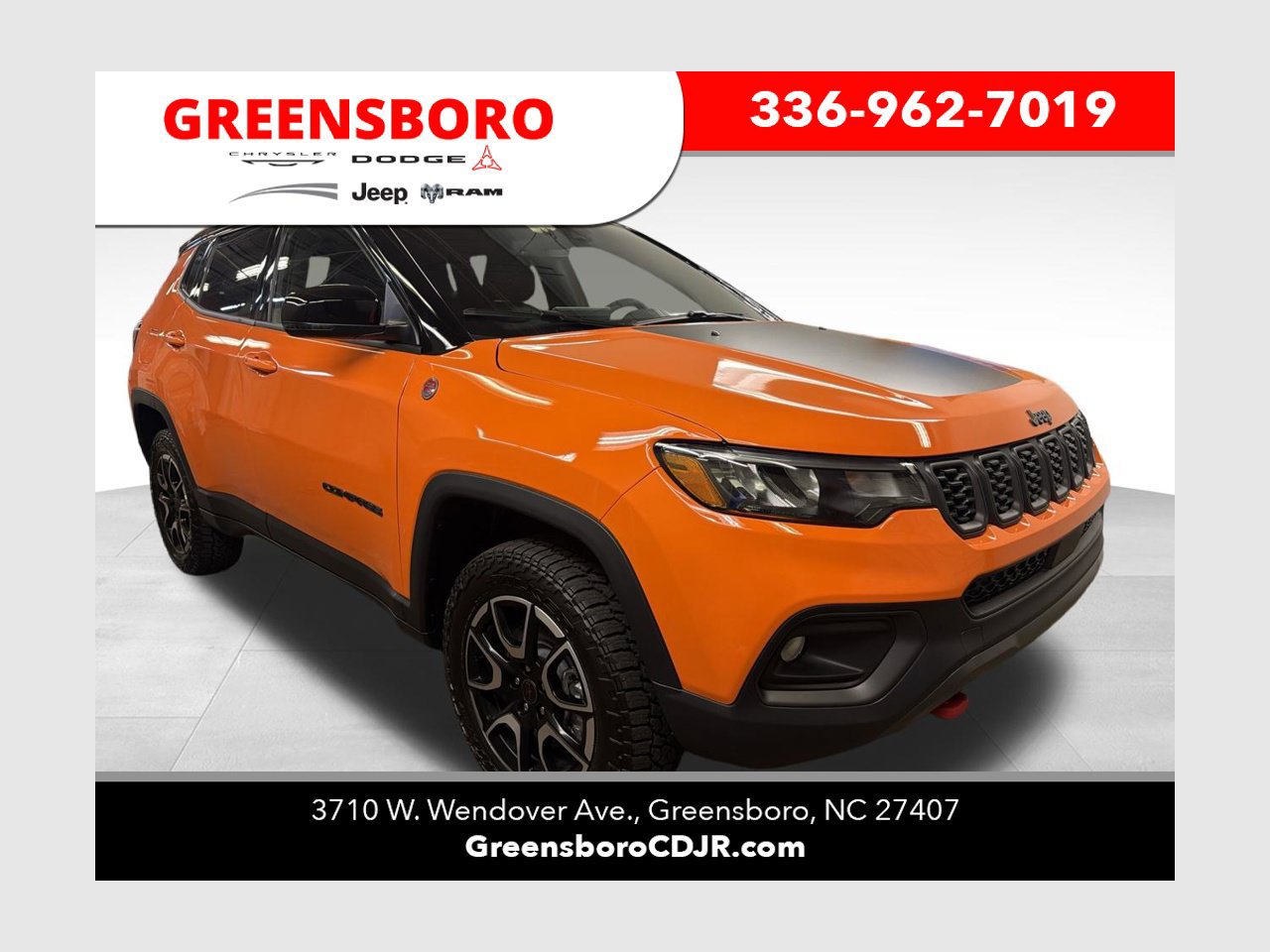 New 2026 Jeep Compass Trailhawk w/ Sun, Sound & Navigation Group AWD/4WD 360° Tour