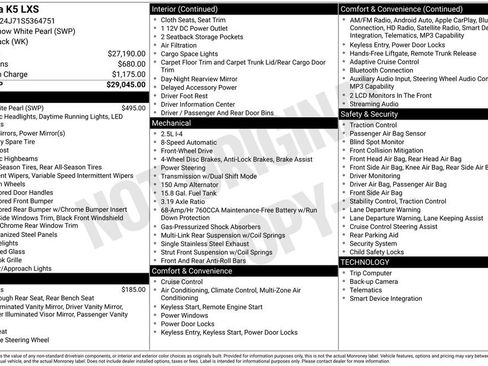 Used 2025 Kia K5 LXS FWD image 34