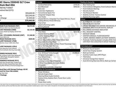 Used 2020 GMC Sierra 2500 SLT w/ SLT Premium Plus Package image 18