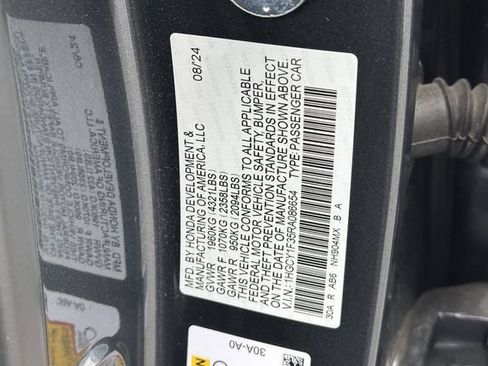 Certified 2024 Honda Accord EX image 33