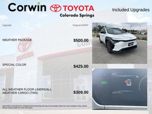 Used 2024 Toyota bZ4X AWD w/ Weather Package image 4