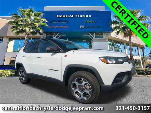 Certified 2022 Jeep Compass Trailhawk w/ Trailhawk Convenience Group image 1