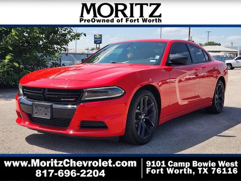 Used 2023 Dodge Charger SXT w/ Blacktop Package RWD image 1