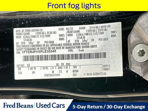 Certified 2023 Ford Ranger XLT w/ Tremor Off-Road Package AWD/4WD image 35