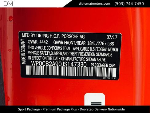 Used 2018 Porsche 911 Carrera 4S image 48