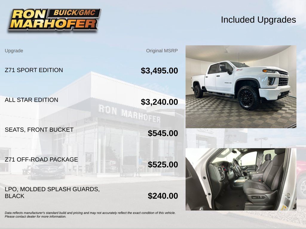 Used 2022 Chevrolet Silverado 2500 LT w/ Z71 Sport Edition AWD/4WD image 6