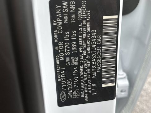 New 2026 Hyundai Venue SEL FWD image 26