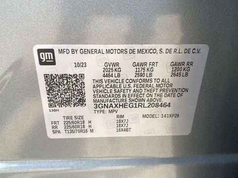 Used 2024 Chevrolet Equinox LS w/ Sport Edition FWD image 19