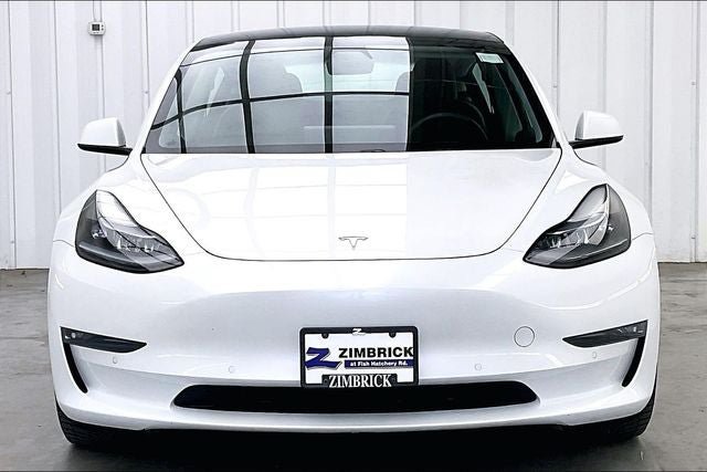 Used 2021 Tesla Model 3 Long Range AWD/4WD image 3