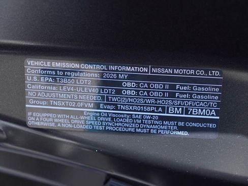 New 2026 Nissan Murano SV image 21