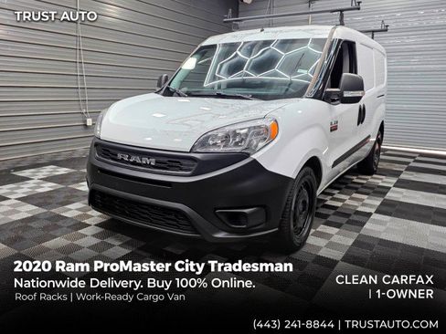 Used 2020 RAM ProMaster City Tradesman FWD image 1