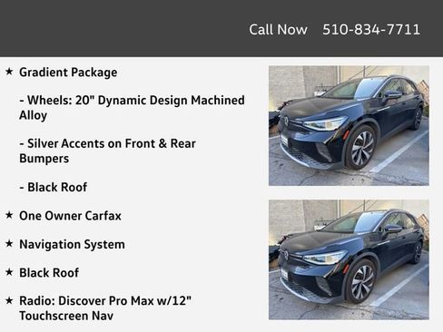 Used 2021 Volkswagen ID.4 Pro S w/ Gradient Package RWD image 3