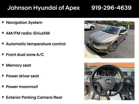 Used 2017 Volkswagen Passat 1.8T SEL Premium FWD image 5