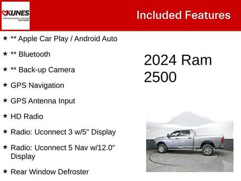 Used 2024 RAM 2500 Big Horn w/ Level 2 Equipment Group AWD/4WD image 3