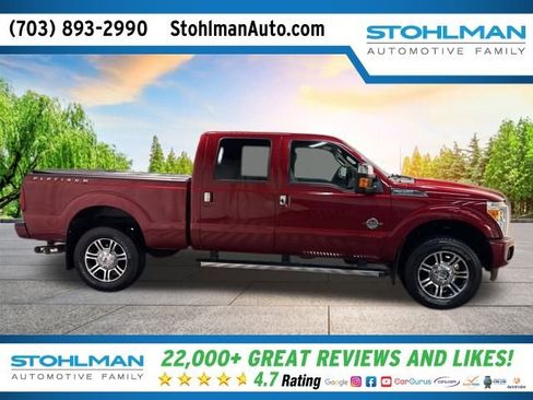Used 2015 Ford F350 Platinum w/ Platinum Package image 3
