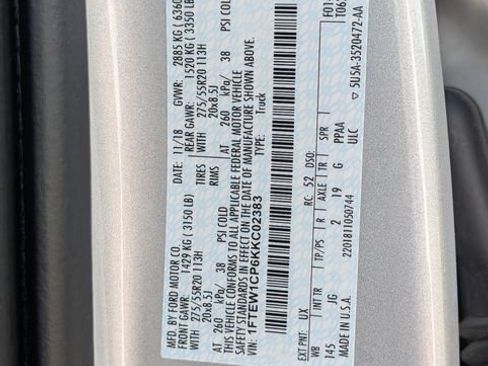 Used 2019 Ford F150 XL w/ Equipment Group 101A Mid RWD image 28