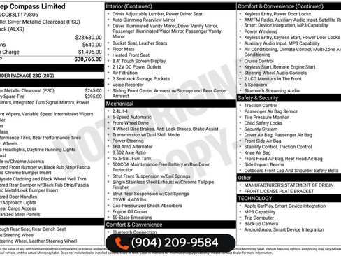 Used 2020 Jeep Compass Limited image 42