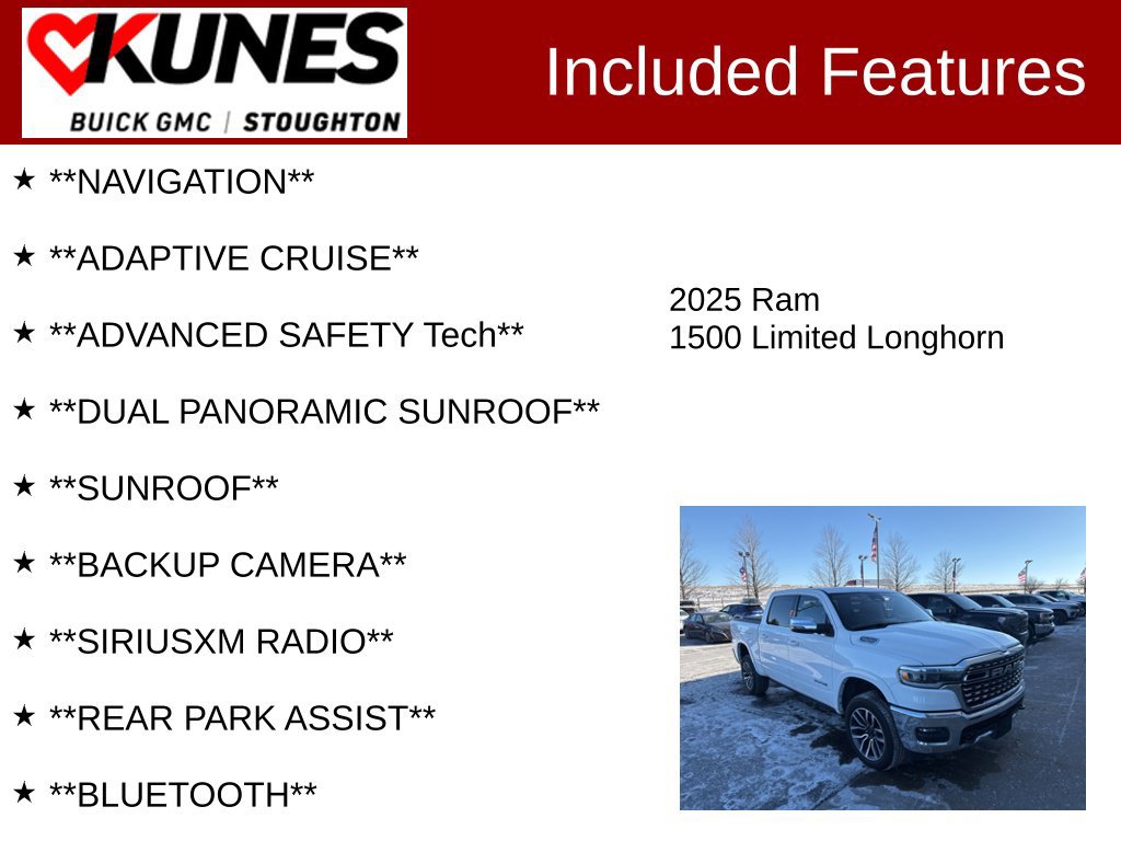 Used 2025 RAM 1500 Limited AWD/4WD image 2