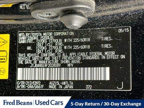 Used 2015 Lexus NX 200t F Sport w/ Navigation System Package AWD/4WD image 39
