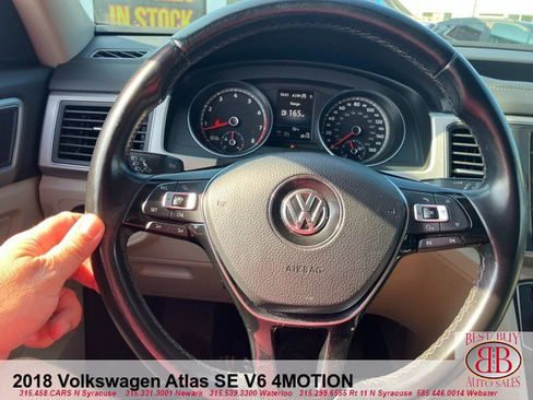Used 2018 Volkswagen Atlas SE AWD/4WD image 18