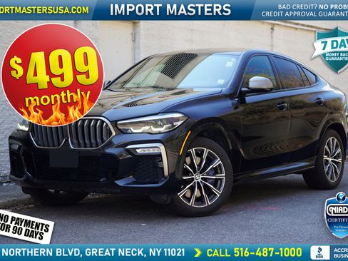 Used 2021 BMW X6 M50i w/ Premium Package AWD/4WD image 1