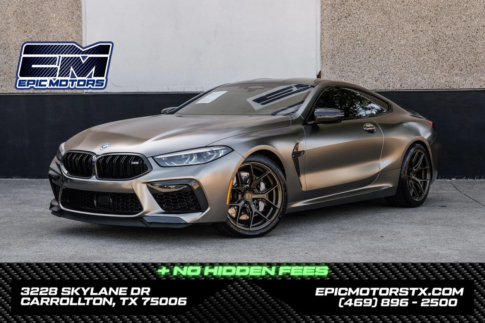 Used 2022 BMW M8 Competition w/ M Carbon Exterior Package AWD/4WD image 1