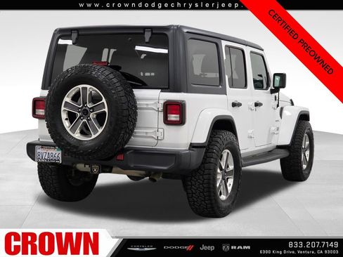 Certified 2018 Jeep Wrangler Unlimited Sahara AWD/4WD image 7