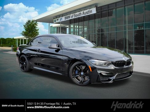 Used 2020 BMW M4 Convertible w/ Competition Package RWD image 1