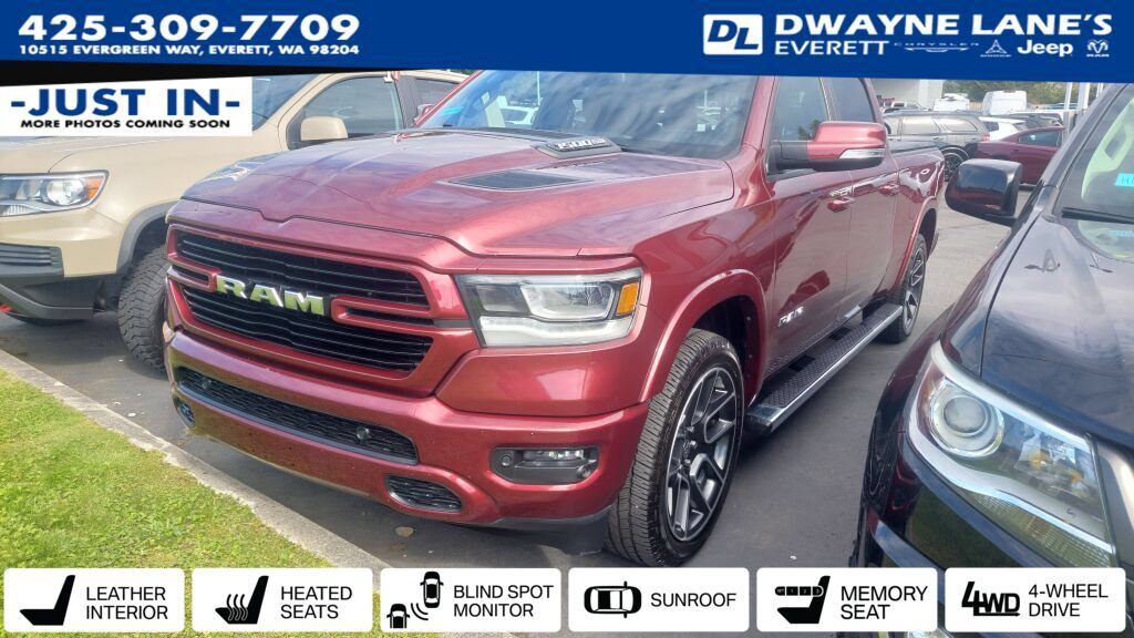 Used 2019 RAM 1500 Laramie AWD/4WD image 1