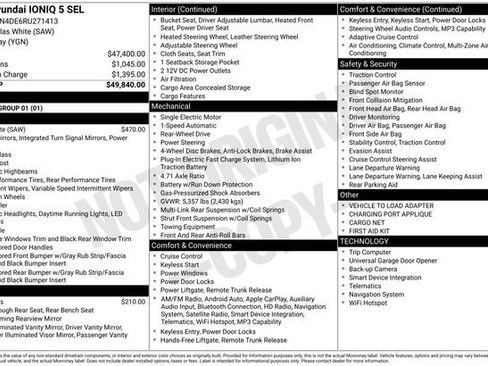 Certified 2024 Hyundai Ioniq 5 SEL RWD image 26