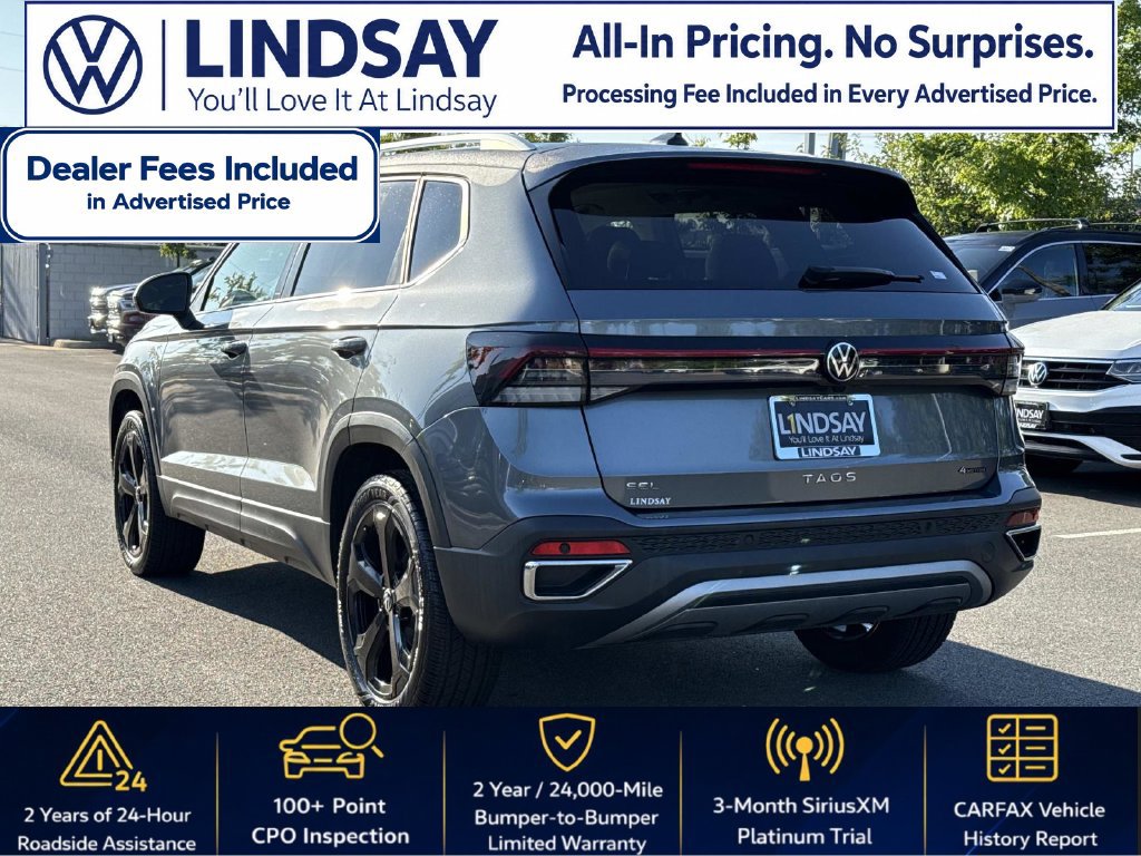 Certified 2025 Volkswagen Taos SEL w/ Black Wheel Plus Package AWD/4WD image 5