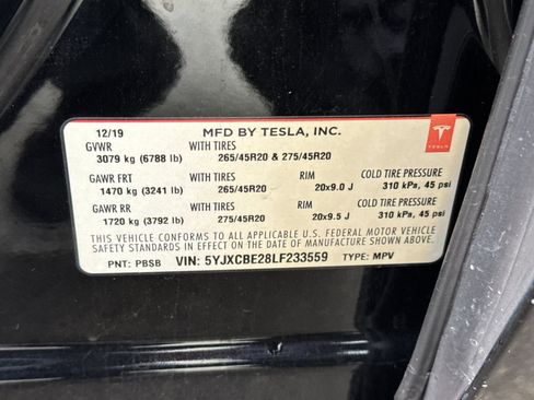 Used 2020 Tesla Model X Long Range image 27