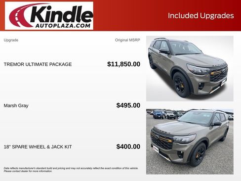 New 2026 Ford Explorer Tremor w/ Tremor Ultimate Package image 5