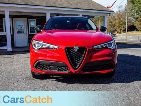 Used 2021 Alfa Romeo Stelvio Ti w/ Nero Edizione image 11