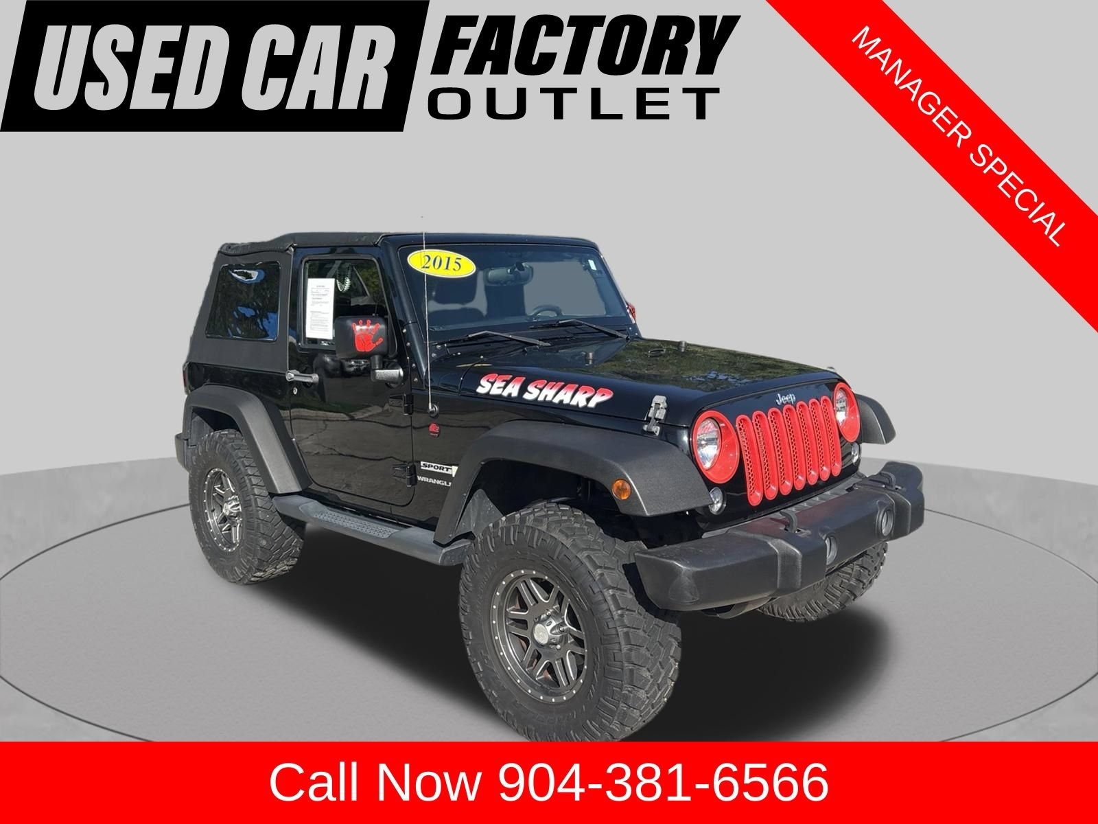 Used 2015 Jeep Wrangler Sport AWD/4WD 360° Tour