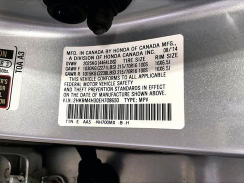 Used 2014 Honda CR-V LX image 34