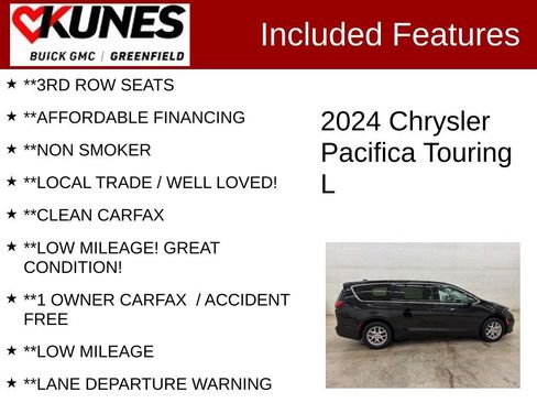 Used 2024 Chrysler Pacifica Touring-L image 3